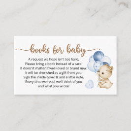 Buchungsanfrage für Babyduschenkarte Begleitkarte