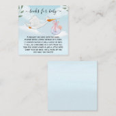 Buchungsanfrage für das Baby | Babydusche Begleitkarte (Vorne/Hinten)