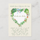 Buchungsanfrage für eine lokale Babydusche Begleitkarte (Vorderseite)