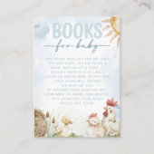 Buchungsanfrage für Red Barn Farm Animal Baby Begleitkarte (Vorderseite)