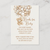 Buchungsanfrage Geschlecht neutrale Bärendusche Begleitkarte (Vorderseite)