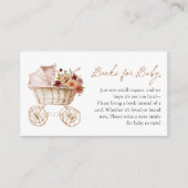 Buchungskarte für das Blumenbuch im Herbst Begleitkarte (Vorderseite)