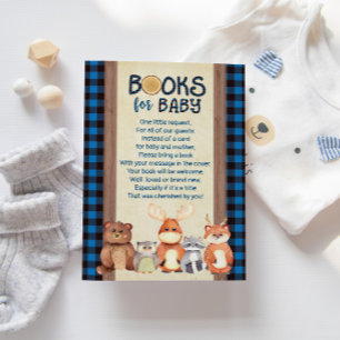 Buchungskarte für das Woodland, Kinderbücher Einladung