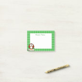 Buchungsnachrichten Post-it Klebezettel (Auf Schreibtisch)