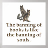 Buchverbot - Bildung Poster (Vorne)