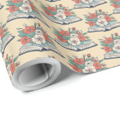 Buchverpackungspapier Geschenkpapier (Rolleneckpunkt)