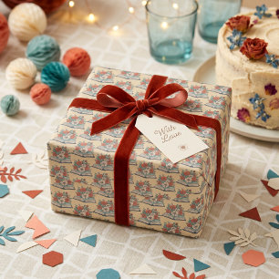 Buchverpackungspapier Geschenkpapier