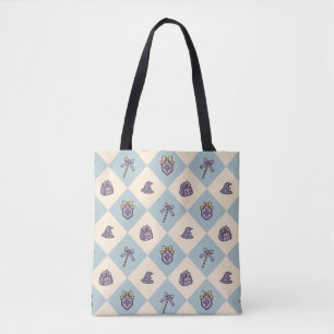 Buchverrückte Mädchen-Akademie-Zauberer Blau Tasche