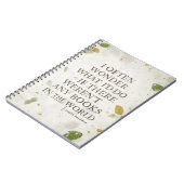 Buchvortrag von James Baldwin Notizblock (Linke Seite)