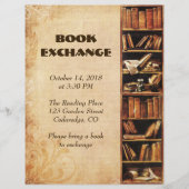 Buchwechsel Flyer (Vorne)