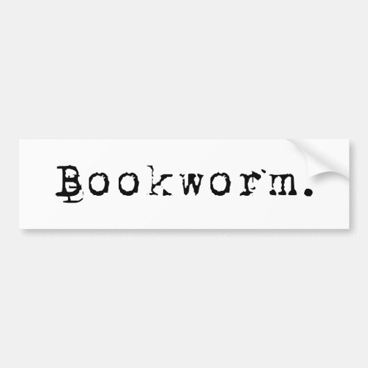 BUCHWERT AUTOAUFKLEBER (Vorne)