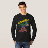 Buchwortbuch Reading Mythical Creature Niedlich Bo T-Shirt (Vorne ganz)