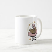 Buchwurm Kaffeetasse (VorderseiteRechts)
