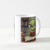 Buchwurm Kaffeetasse (VorderseiteRechts)