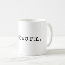 Buchwurm Kaffeetasse