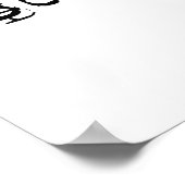 Buchwurm Poster (Ecke)