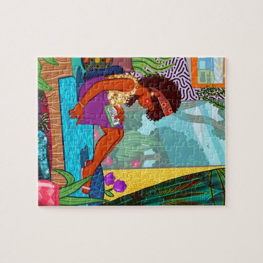 Buchwurm Puzzle (Horizontal)