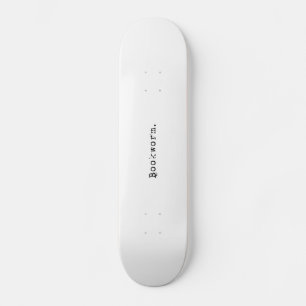 Buchwurm Skateboard
