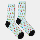 Buchwurm und Büchersocken - Bibliothekare Socken (Rechts)