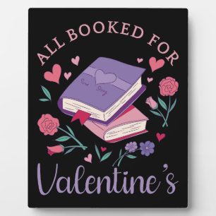 Buchwürmer - Alle für Valentinstag gebucht II Fotoplatte