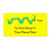 Buchwürmer, Buchzeichen (Vorne)