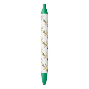 Buchwürmer Schwarzer Tinte Pen Kugelschreiber