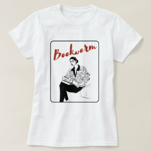 Buchwurmmädchen T-Shirt