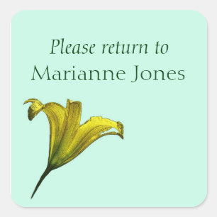 Buchzeichen-Aufkleber für den benutzerdefinierten  Quadratischer Aufkleber