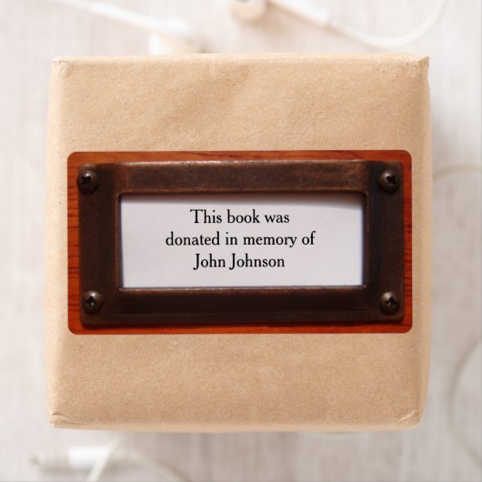 Buchzeichen "Buchspende" (Insitu)