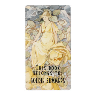 Buchzeichen Dieses Buch gehört zu Vintagen Rose