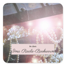 Buchzeichen-Etiketten für Schatztruhen