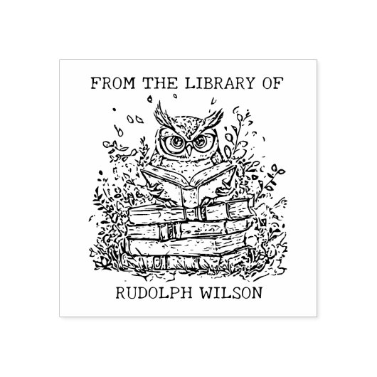 Buchzeichen für benutzerdefinierte Bibliotheksausw Gummistempel (Prägung)