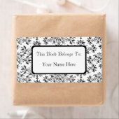 Buchzeichen für benutzerdefinierte Vintage florale (Insitu)