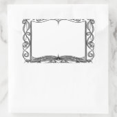 Buchzeichen für Buchaufkleber (Tasche)