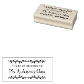 Buchzeichen für rustikale Zweigstellen Gummistempel (Stempel)