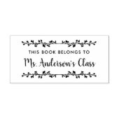 Buchzeichen für rustikale Zweigstellen Permastempel (Design)