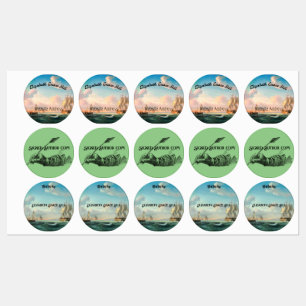 Buchzeichen für signierte Kopien und Autoren Etiketten