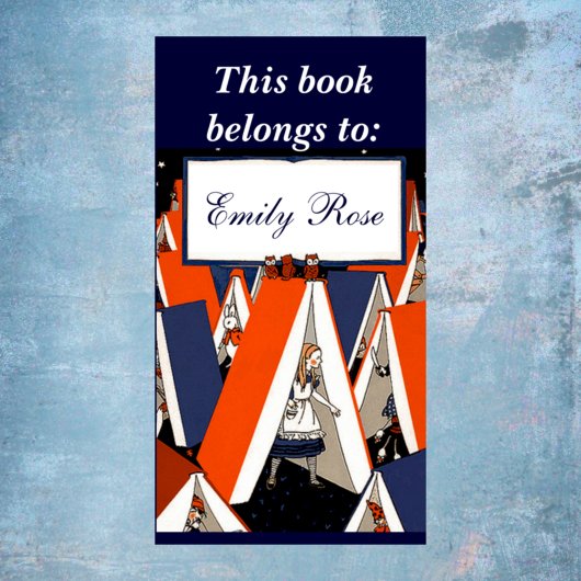 Buchzeichen für Vintage Darstellung