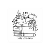 Buchzeichen Gummistempel (Prägung)