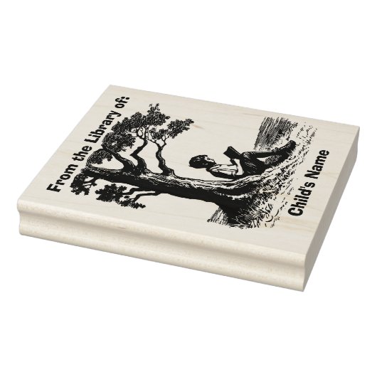 Buchzeichen Inking Briefmarke für Jungen Gummistempel (Stempel)