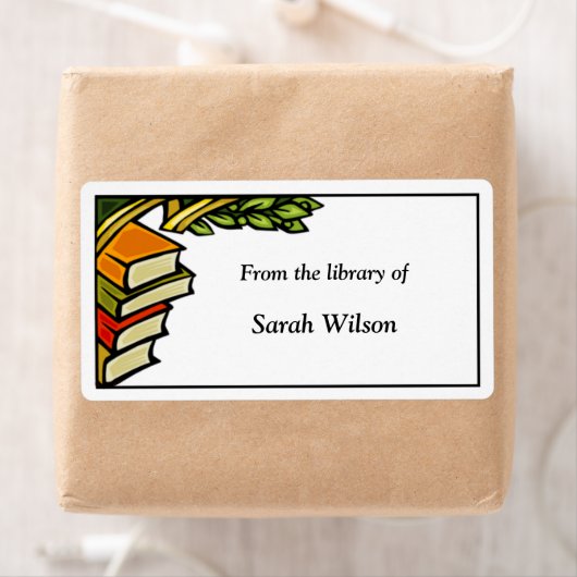 Buchzeichen Labels (Insitu)