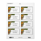 Buchzeichen Labels (Vorne)