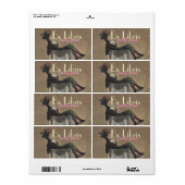 Buchzeichen Labels Niedlich Funny Lady Vintag Ex L (Vorne)