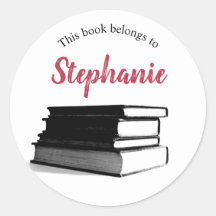 Buchzeichen Personalisiert Dieses Buch gehört zu