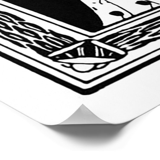 Buchzeichen Poster (Ecke)