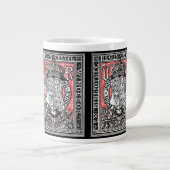 Buchzeichen Queen Victoria auf der Burg Windsor Jumbo-Tasse (Vorderseite Rechts)