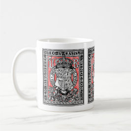 Buchzeichen Queen Victoria auf der Burg Windsor Kaffeetasse