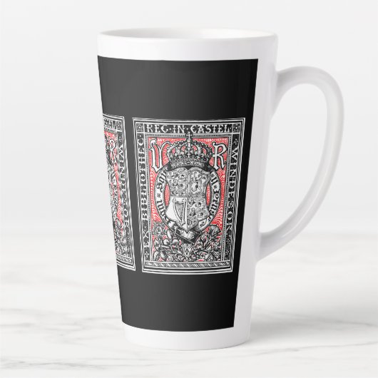 Buchzeichen Queen Victoria auf der Burg Windsor Milchtasse (Rechts)