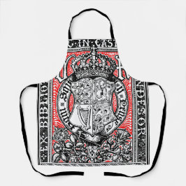 Buchzeichen Queen Victoria auf der Burg Windsor Schürze