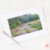 Buchzeichen Rechteckiger Aufkleber (Umschlag)